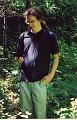 Richard Duane taking GPS measurements for a surveying project